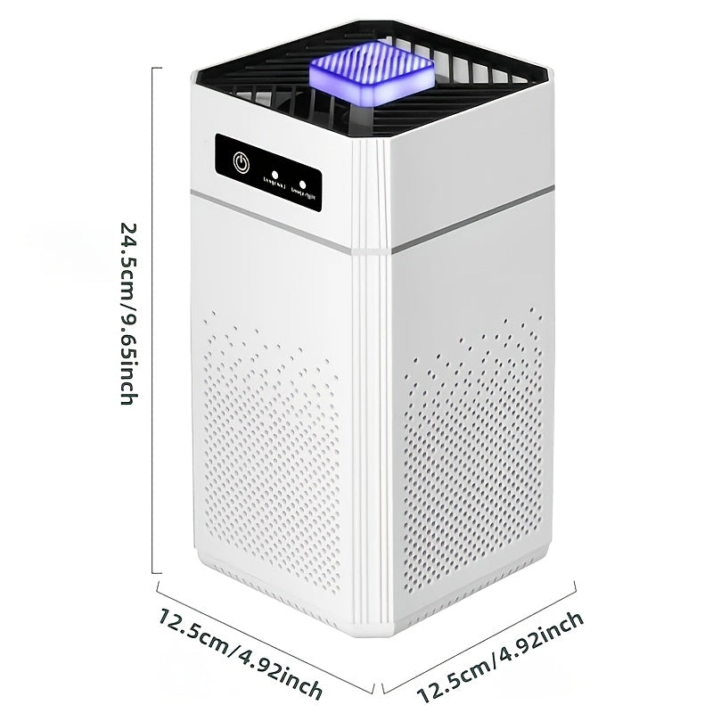 Portable Air Purifier for Home Office Desk USB Powered Odor Eliminator