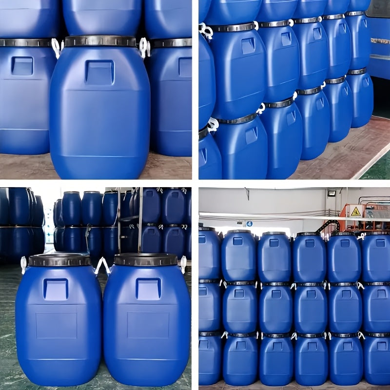 50L Plastic Water Bucket with Lid, Durable Storage Container for Water and Fermentation