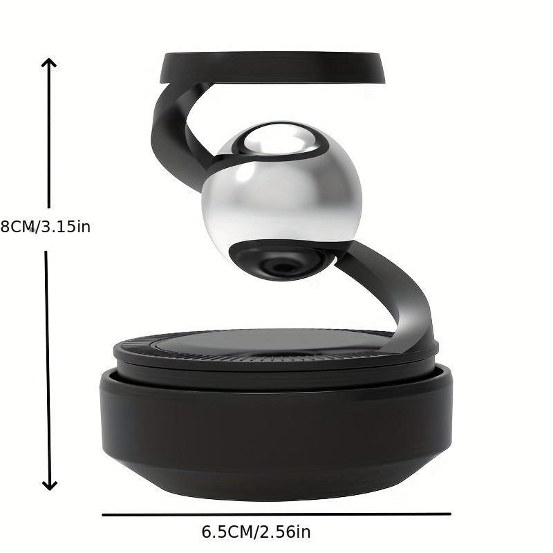 Solar Energy Rotating Star Ring Jewelry with Solid Fragrance Tablets