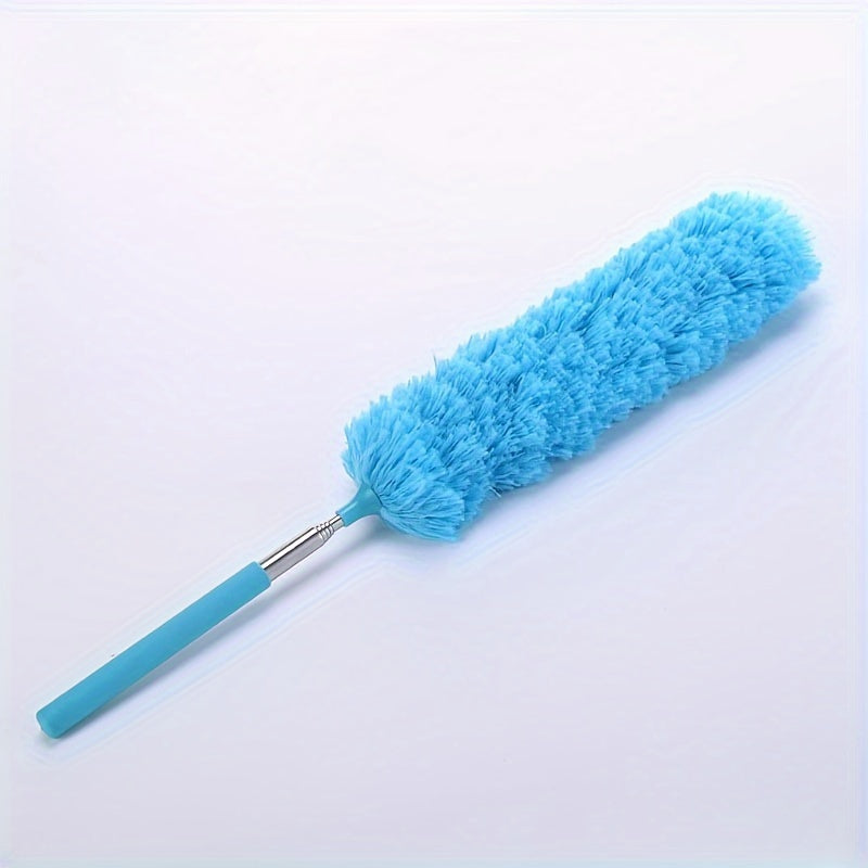 1 dona elektrostatik mikroto'qima chang olib tashlash cho'tkasi, ventilyator, ish stoli, klaviatura, mebel va avtomobilni tozalash uchun mos. Qayta ishlatiladigan va yuviladigan. Tozalash materiallari uchun ajoyib.