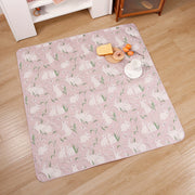 Foldable Baby Play Mat Non-Slip Polyester for Crawling and Tummy Time 0-3 Years