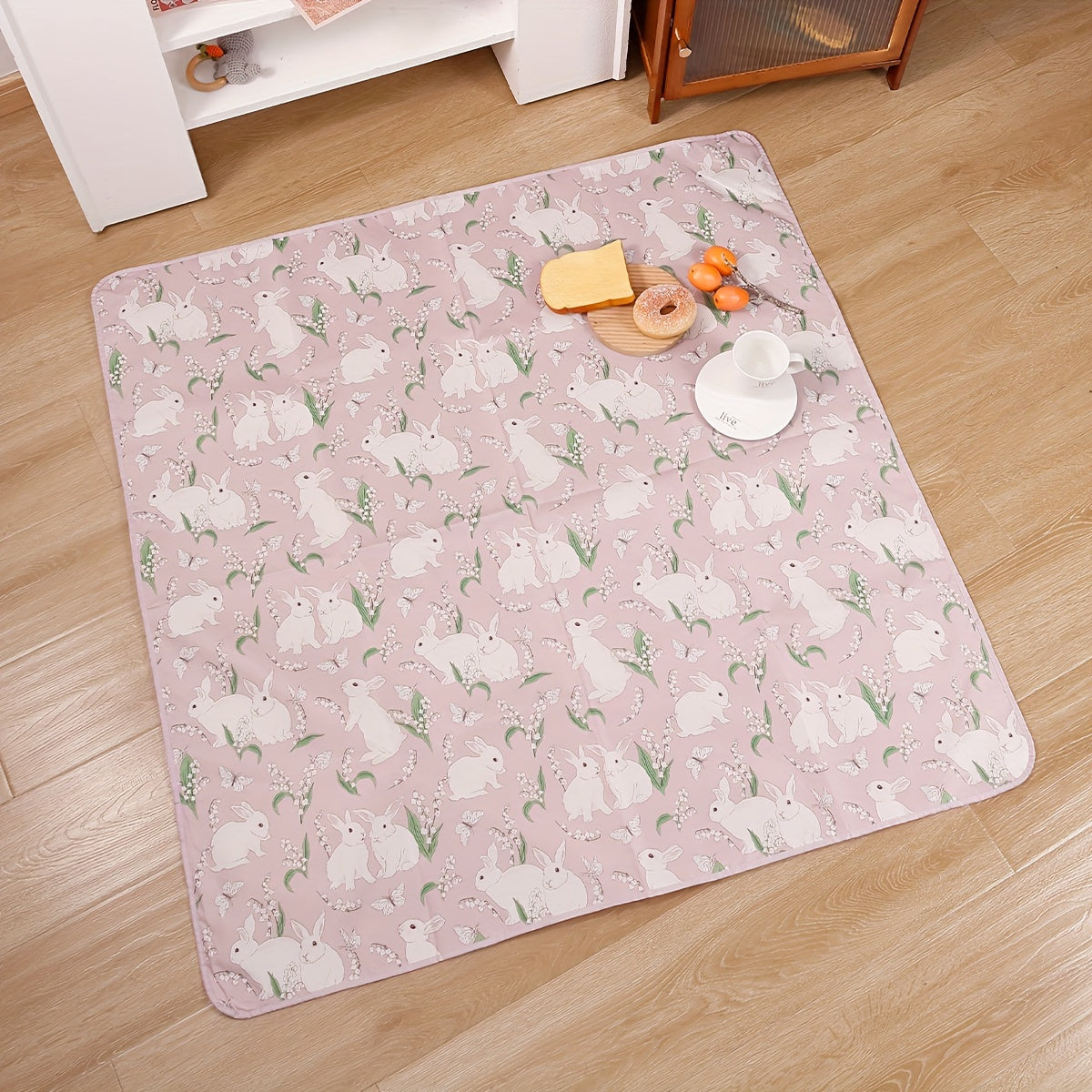 Foldable Baby Play Mat Non-Slip Polyester for Crawling and Tummy Time 0-3 Years