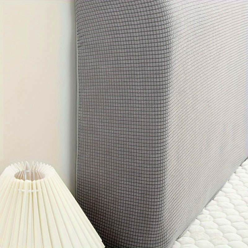 Machine Washable Polyester Fiber Fill Headboard Cover with Macaron-Inspired Corn Texture