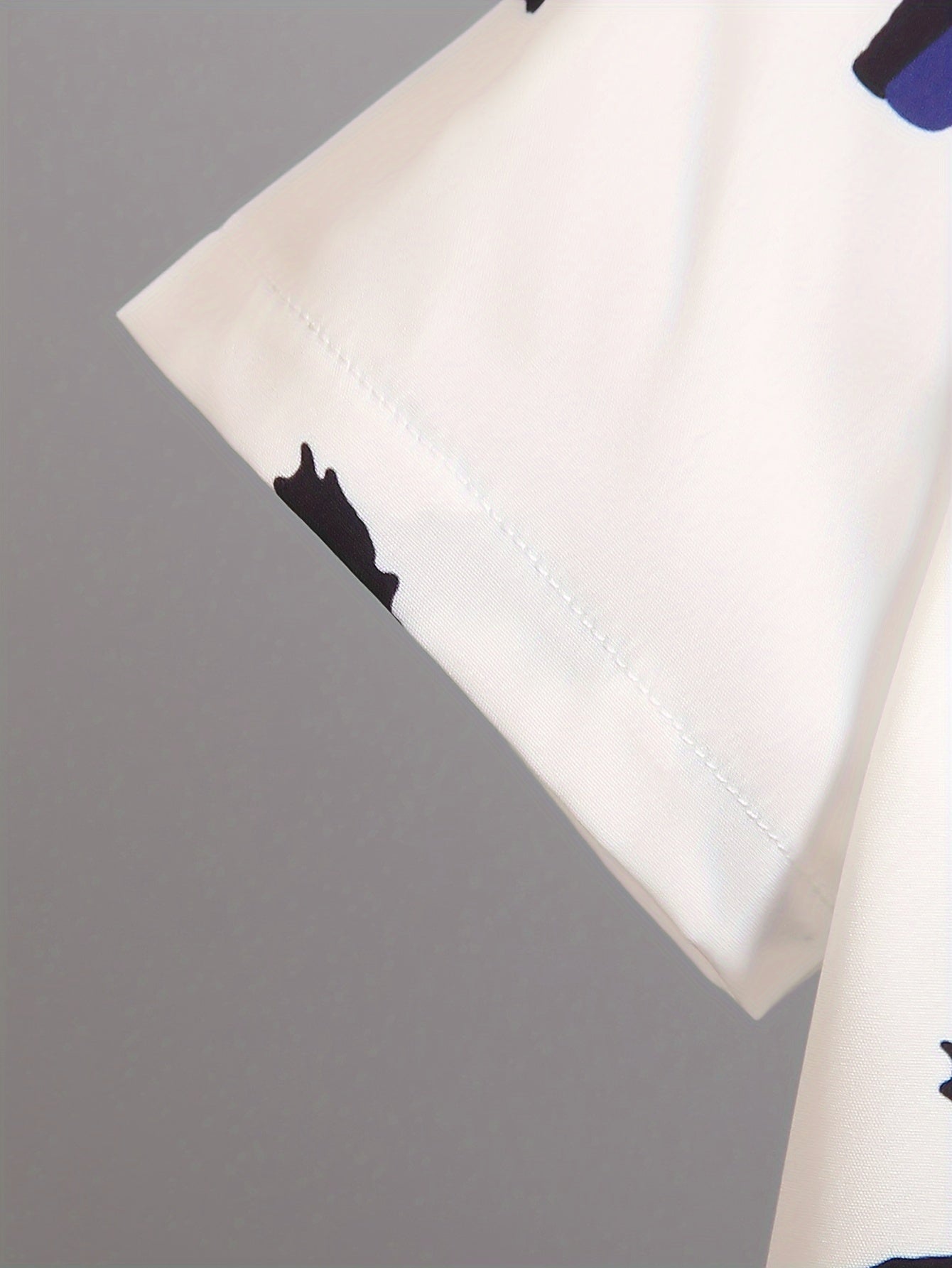 Boys Summer Clothing Set with Coconut Tree Graphic Shirt Shorts Hat for Kids