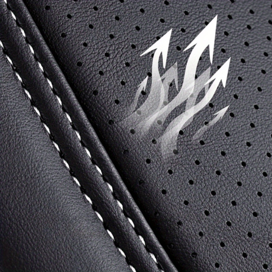 Full Coverage Seat Cushion for Driver’s Seat Universal Car Seat Protector Black Memory Foam