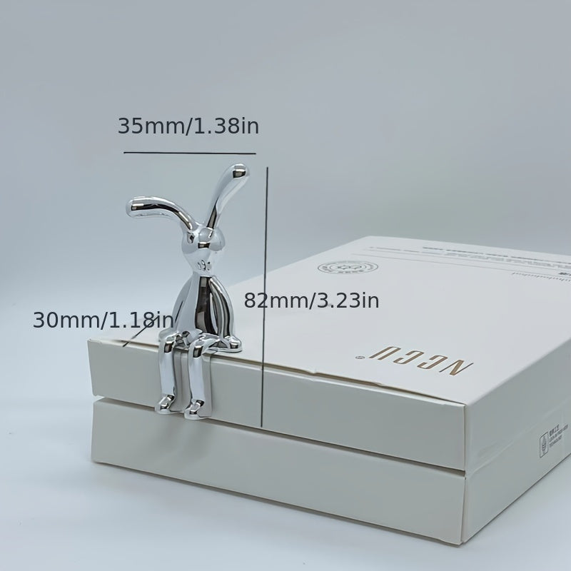 Милое украшение для панели автомобиля в виде кролика, креативные аксессуары для центральной консоли