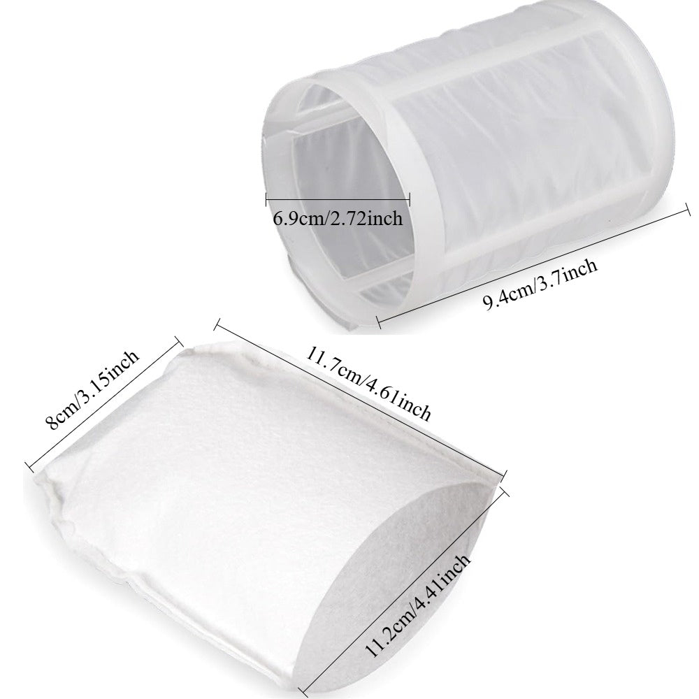 2 dona vakuum filtri oldindan filtri va qush choʻpchasi uchun CL100D