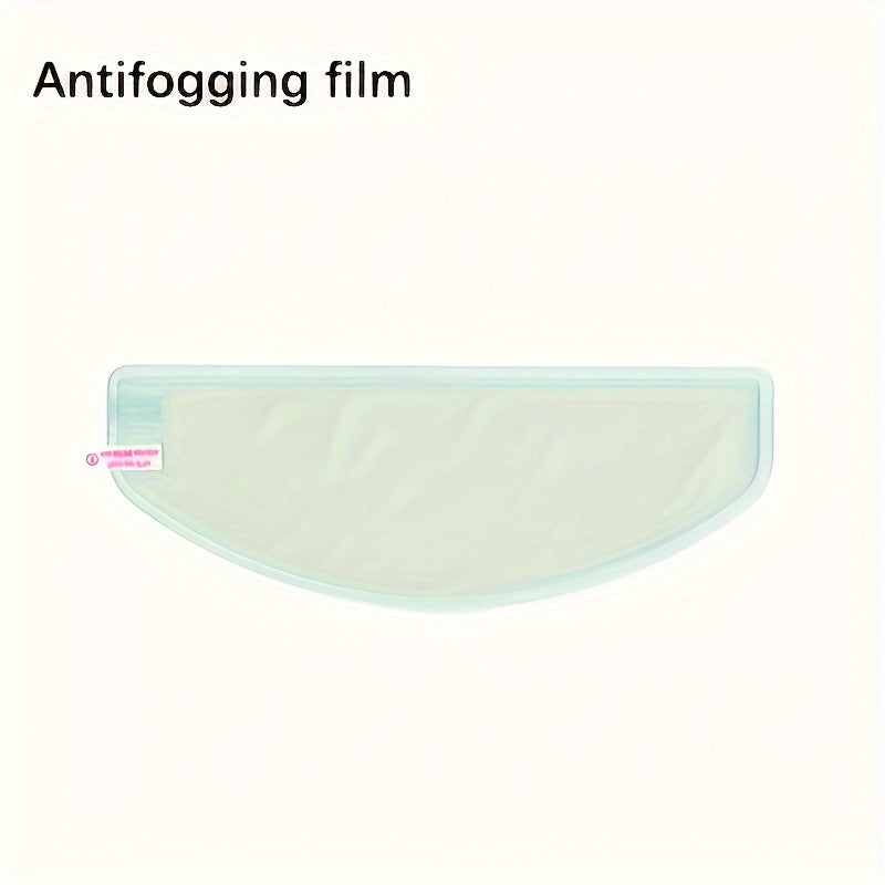 Unisex Motorcycle Helmet Rainproof Anti-Fog Film Waterproof Lens Patch