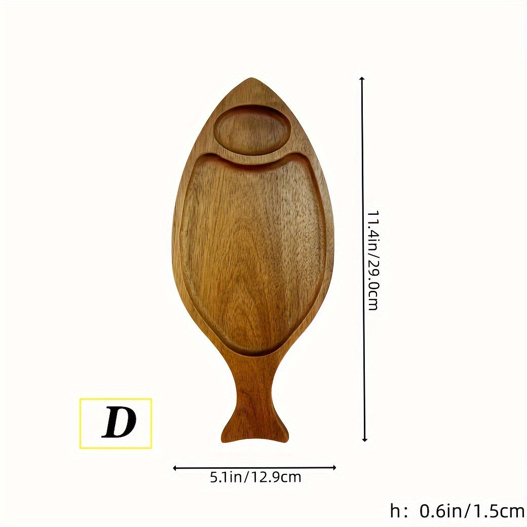 Yog'och xizmat qilish taxtasi 28.96cm nonushta, atıştırmalıklar, tort, apetitlar, souslar, mevalar uchun