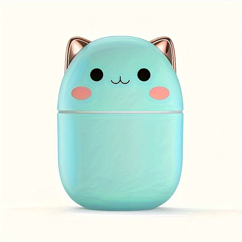 Pet-Shaped Mini Humidifier 8.45oz USB Aromatherapy Diffuser Portable Mist Spray