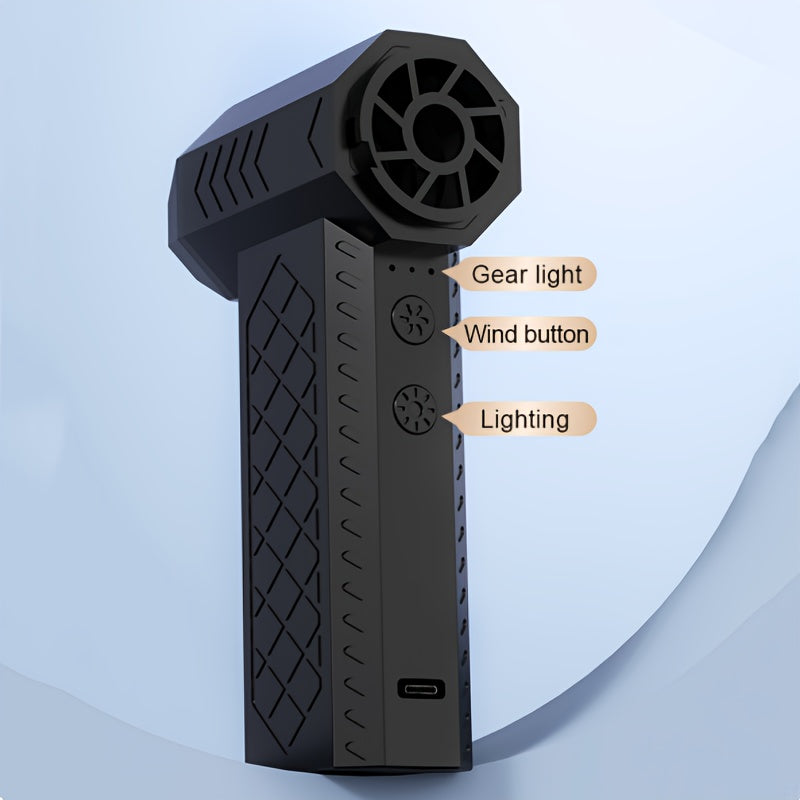 High-Speed Electric Air Dust Collector 130000RPM with Turbo Blower and Vacuum Accessories