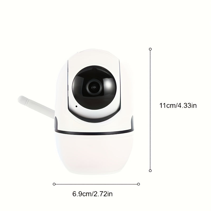AI-Powered WiFi Security Camera 360° Night Vision Two-Way Audio Indoor Outdoor Surveillance