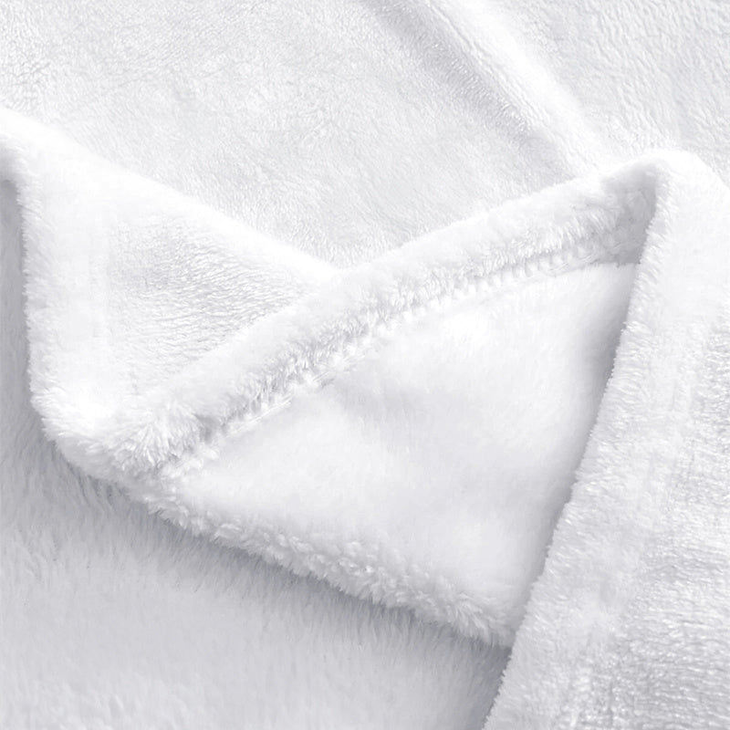 Soft Cozy Popcorn Flannel Throw Blanket for Napping Camping Travel Home Decor