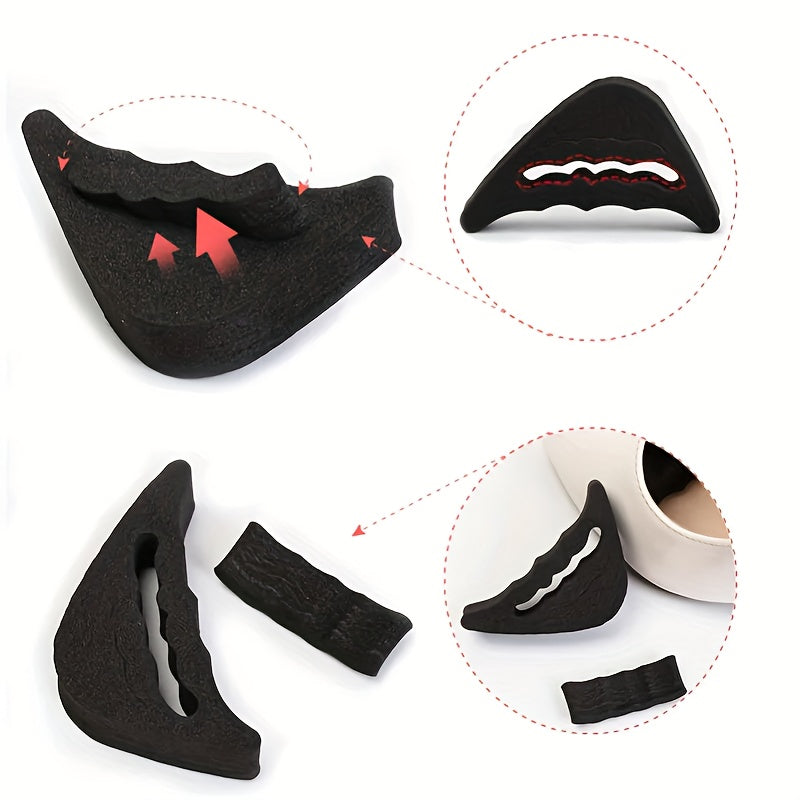Women's Toe Pads Soft Sponge Shoe Inserts for High Heels 2 Pairs