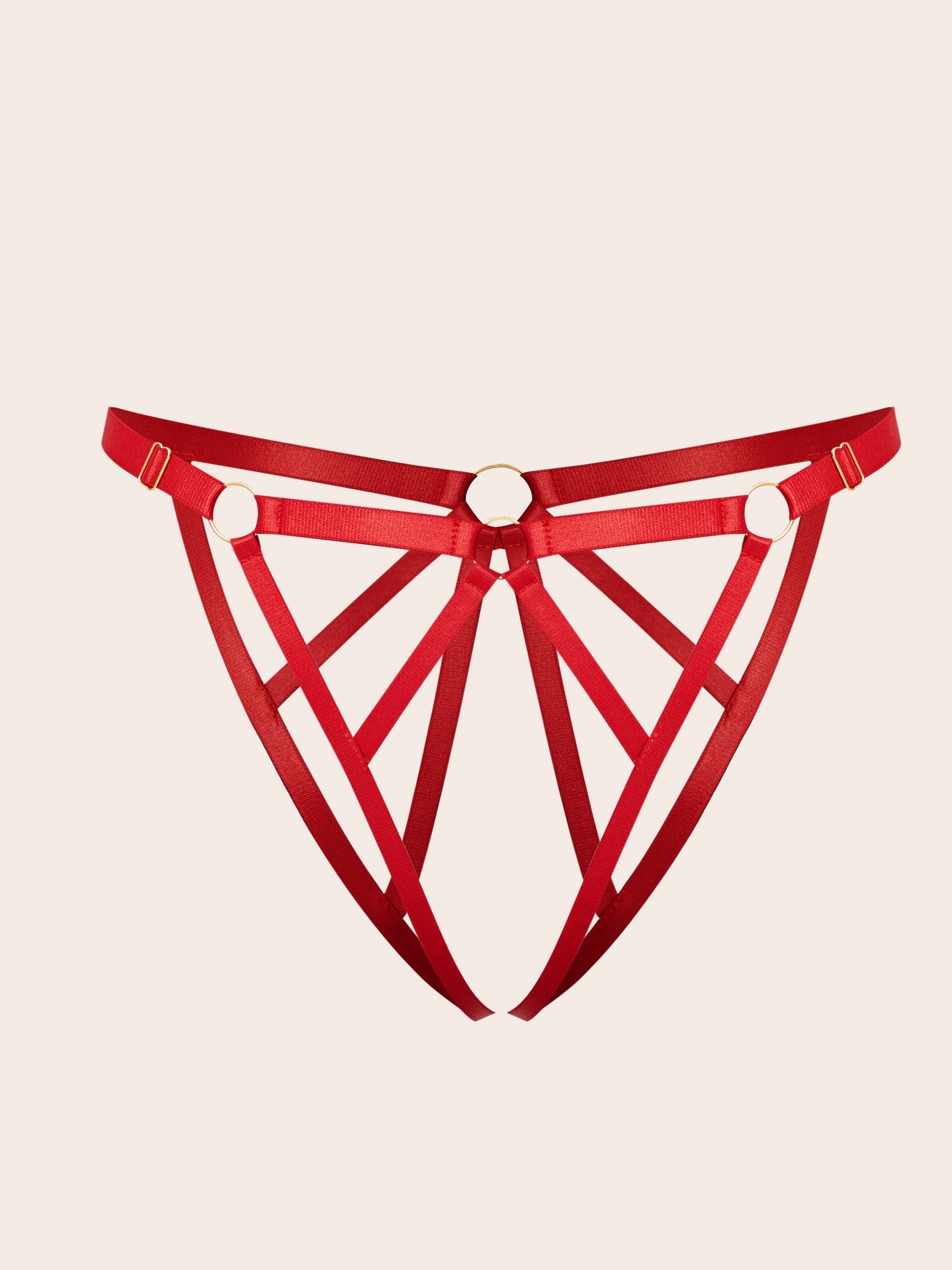 Women's Lace Seductive Lingerie Set with Adjustable Straps