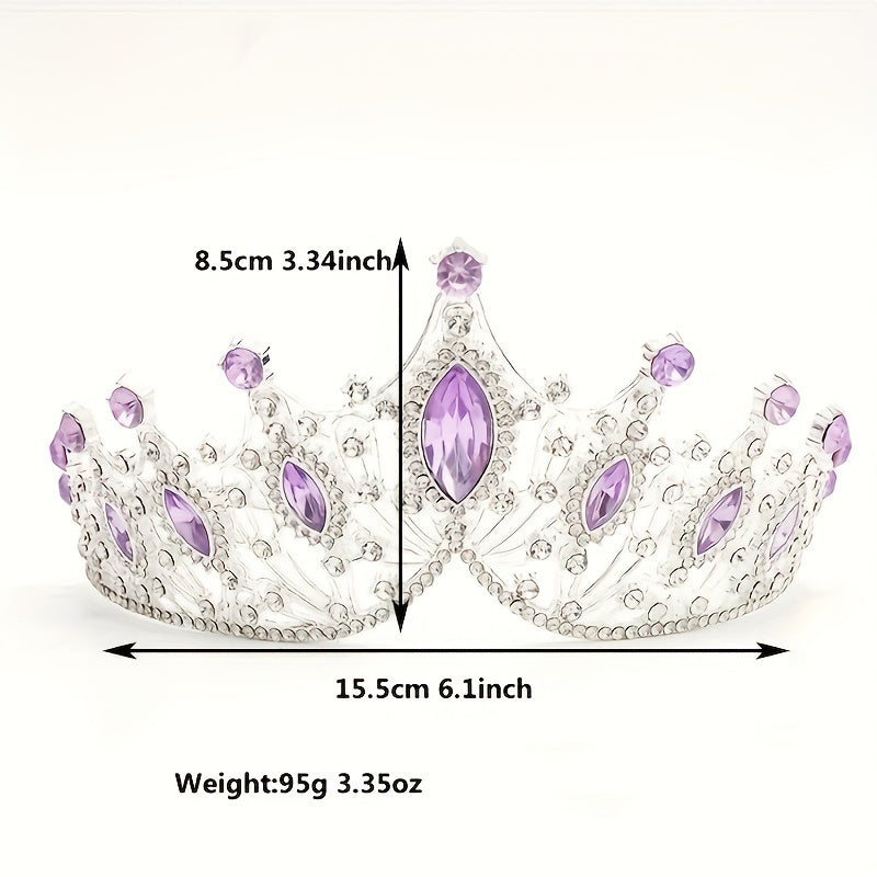 Bridal Headpiece Pearl Rhinestone Butterfly Floral Tiara Wedding Hair Accessory