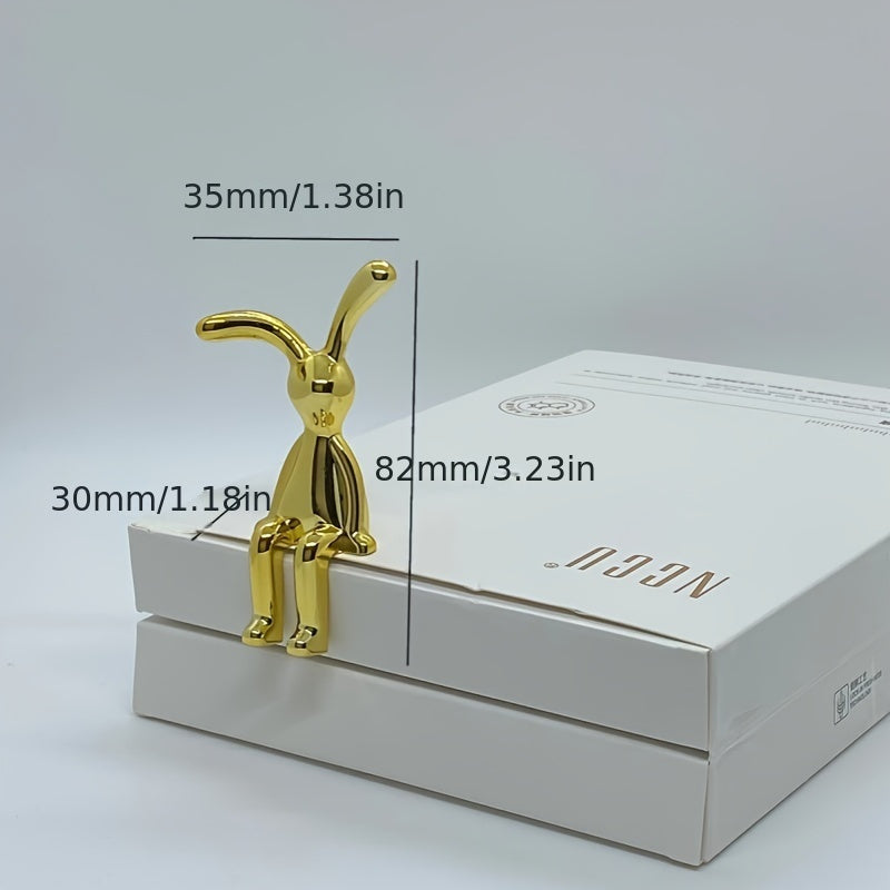 Милое украшение для панели автомобиля в виде кролика, креативные аксессуары для центральной консоли