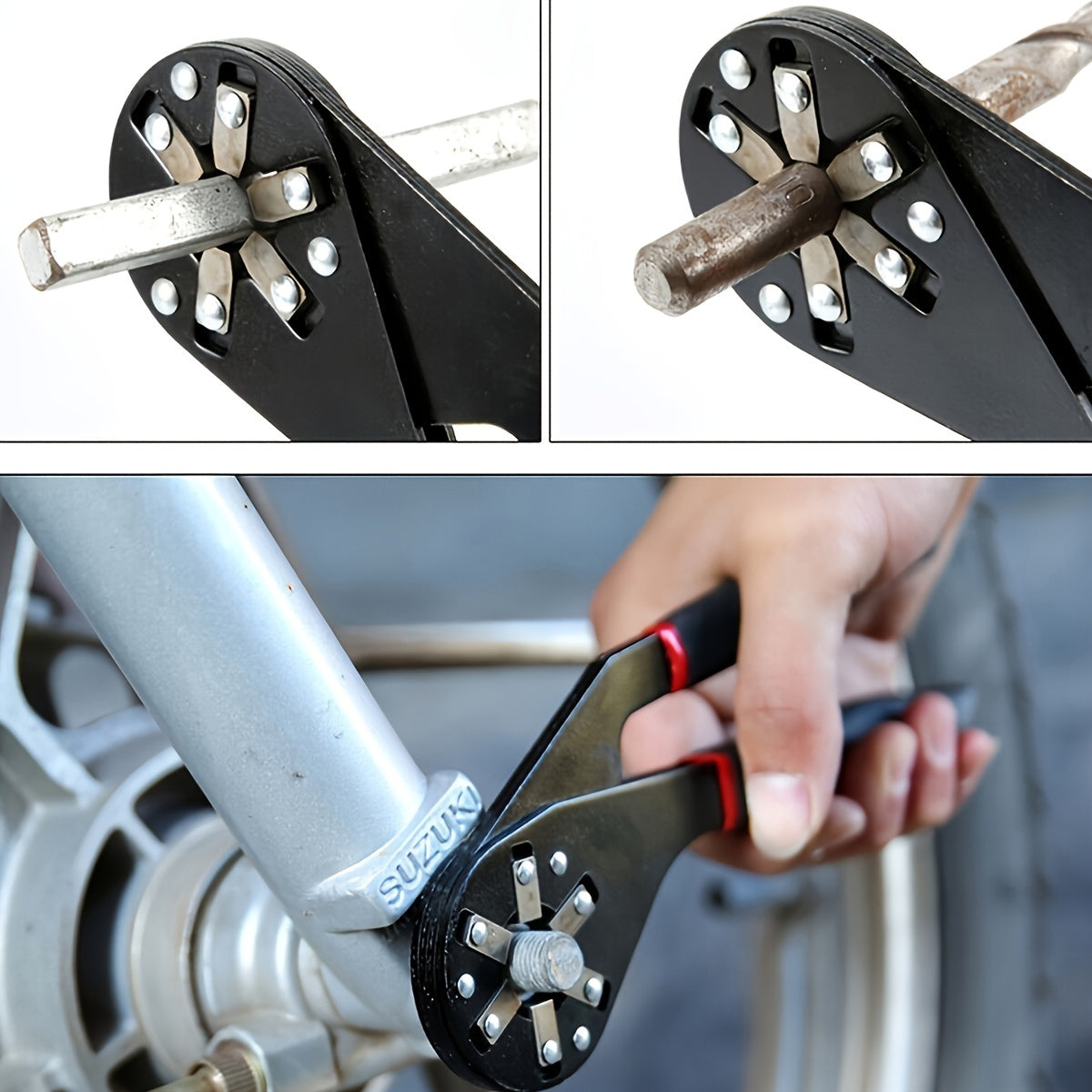 Шестигранный ключ из высокоуглеродистой стали с открытым концом, прочный инструмент для ремонта для механиков и велосипедов