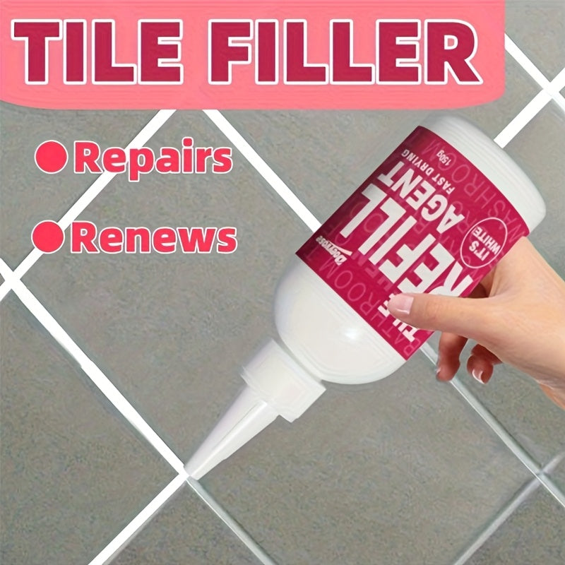 Tile Grout Sealer for RV and Home Ceramic Tile Repair Silicone Filler