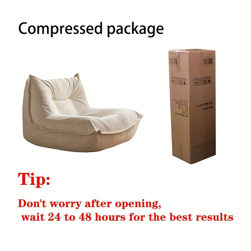 Indoor Leisure Chair Single Sofa Cozy Lazy Beach Chair for Living Room