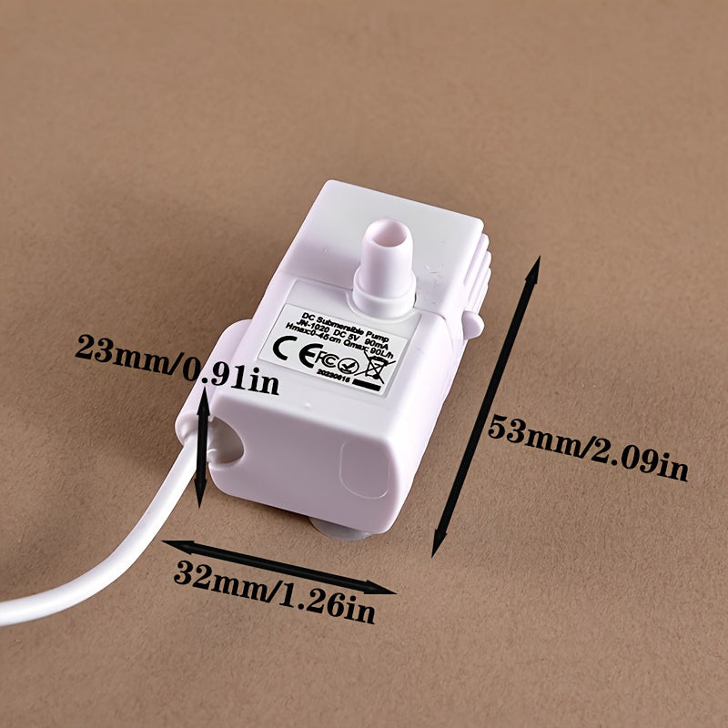 Battery-Free Plastic USB Pet Water Dispenser Pump for Cats