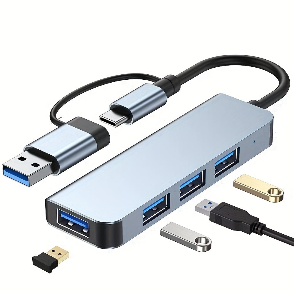 USB C Hub with Multiple Ports for MacBook Pro Air and USB C Laptops