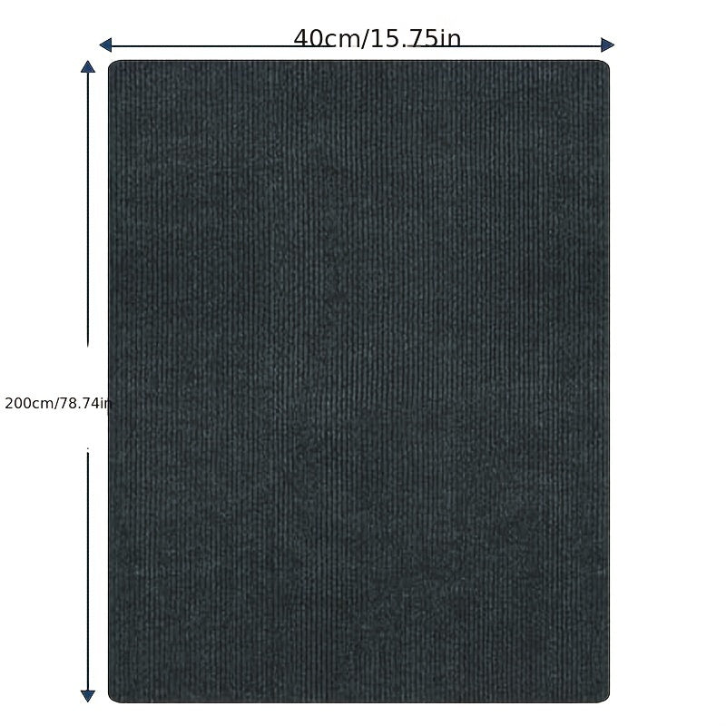 Non-Slip Adhesive Carpet Roll 40.64cm x 200.66cm for Stairs Hallways Office Bedroom