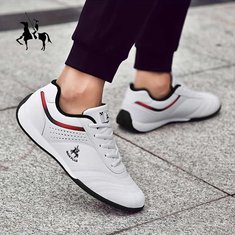 Men's Lightweight Breathable Microfiber Sneakers for Outdoor Running and Casual Wear