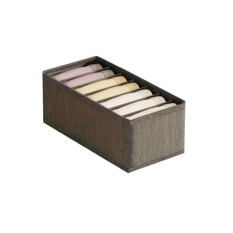 Fabric Drawer Organizers for Underwear Socks and Accessories Multi-Size Storage Boxes