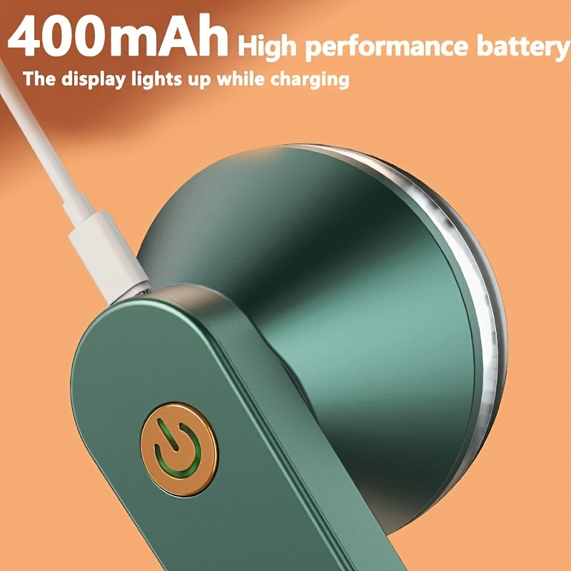 Recortadora eléctrica de tela, removedor de pelusas con cabezal de corte de acero, recargable por USB para ropa, muebles y alfombras