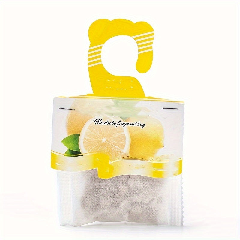 5pcs Lavender Osmanthus Scented Polyester Sachets Closet Car Bedroom Freshener Bags