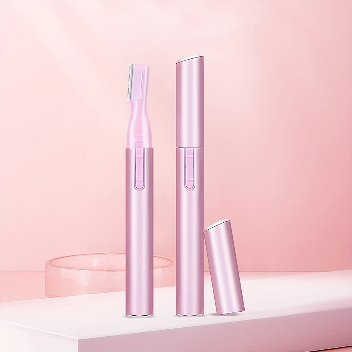 Electric Eyebrow Trimmer for Women and Men Mini Travel Size Battery Powered Precision Brow Shaping