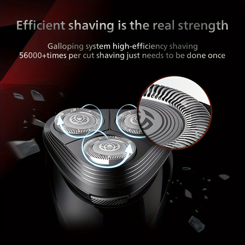 Электробритва для мужчин серии 1000 водонепроницаемая аккумуляторная с головкой для бритья ContourFlex