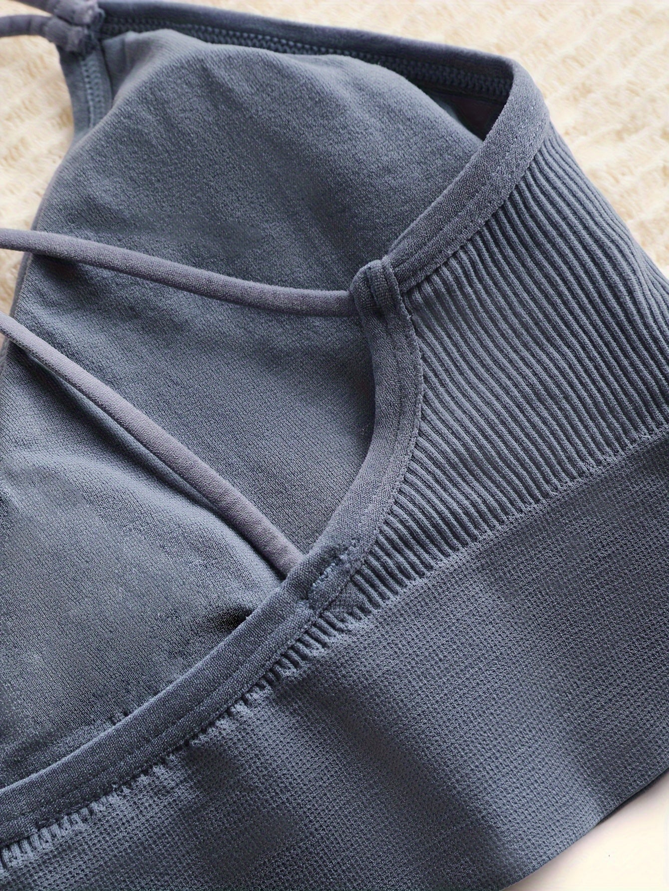 Ayollar uchun tasodifiy va jozibador ichki kiyim to'plami, suspender va sport uslubi, po'lat halqasiz.