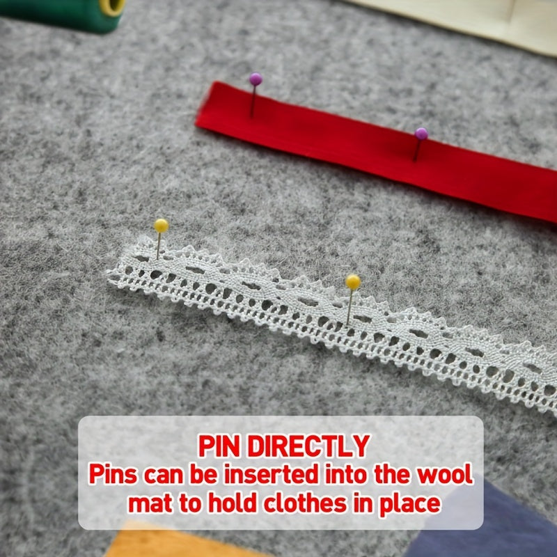 Portable Wool Pressing Mat for Quilting and Sewing 25.4x34.3cm Felt Ironing Pad