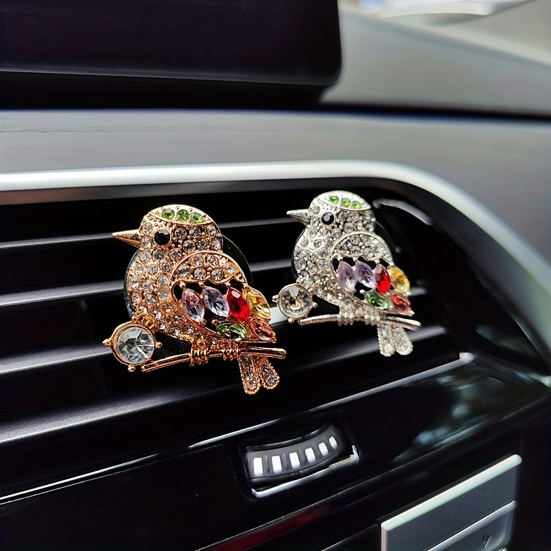 Car Decor Aromatherapy Clip Colorful Bird Car Air Outlet Perfume Clip