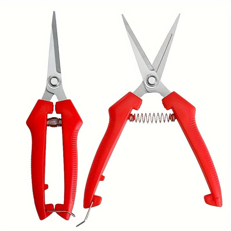 Stainless Steel Garden Shears for Effortless Cutting Classic Style No Battery Required