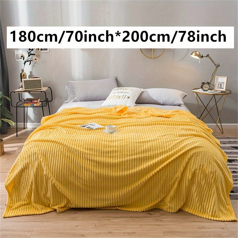 Faux Rabbit Fur Bed Blanket Soft Plush Throw for Bed Couch 50x60 Inches