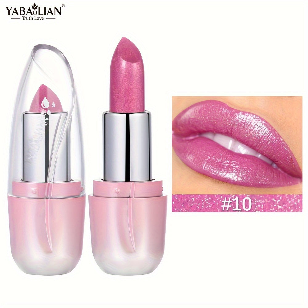 Women's Pearlescent Matte Lipstick Long Lasting Waterproof Pink Lipstick
