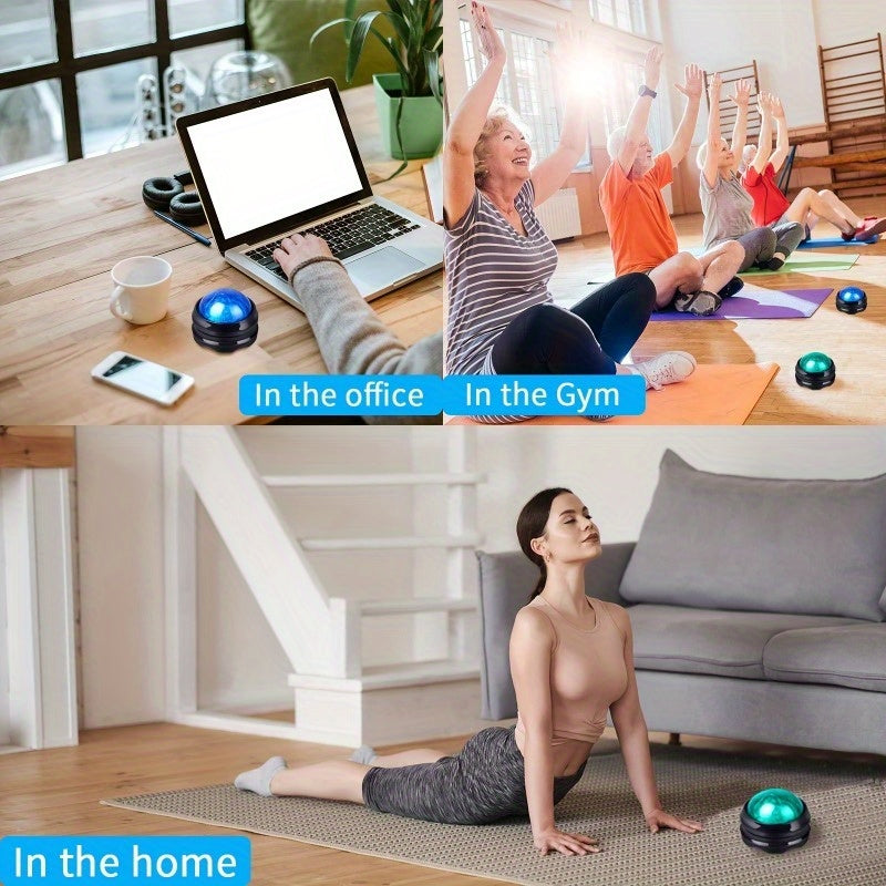 Self-Massage Roller Ball for Deep Tissue Muscle Relaxation Trigger Point Therapy Black