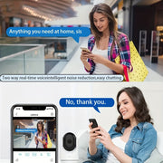 1080P HD Security Camera with Night Vision, Motion Detection, Remote Voice Control