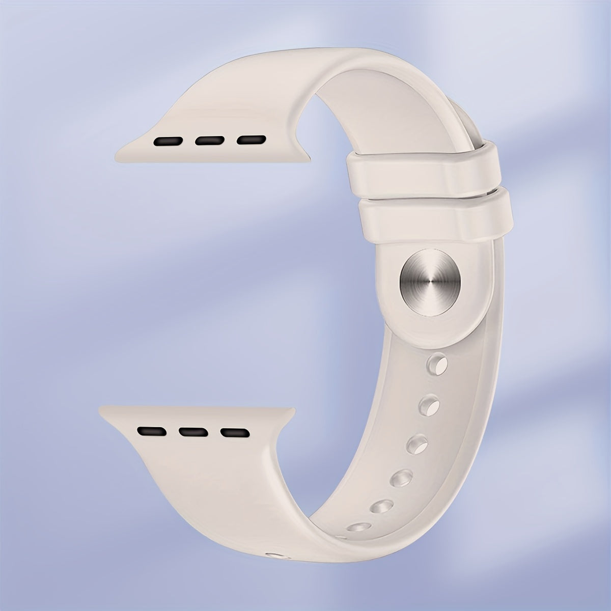 Waterproof Silicone Sport Watch Bands for Men Women Compatible with iWatch Series 1-10 SE 38mm 40mm 42mm 44mm 45mm 49mm