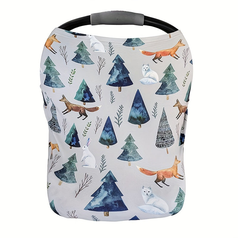 Baby Car Seat and Nursing Cover for Infants, Adjustable, Lightweight