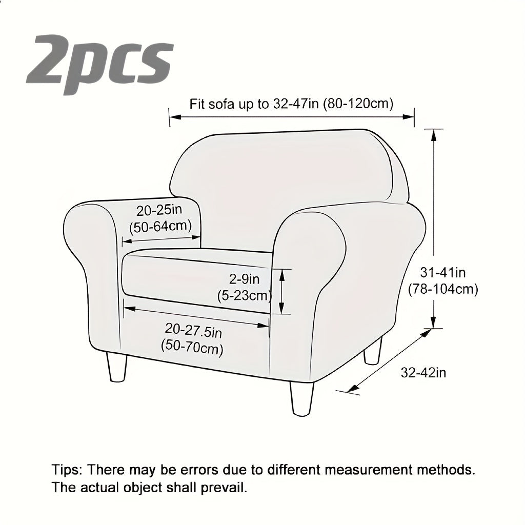 Waterproof Sofa Covers Set with Cushions for 3-Seater Lounge Furniture