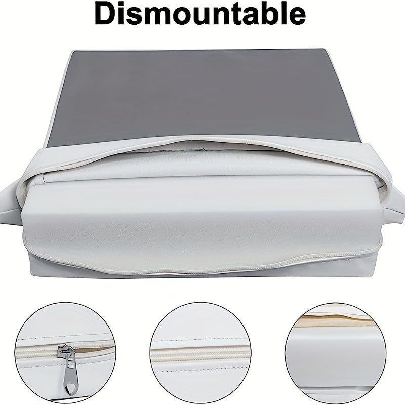 Asiento elevador para bebé y niño pequeño con correas, cojín lavable, acolchado grueso para silla alta