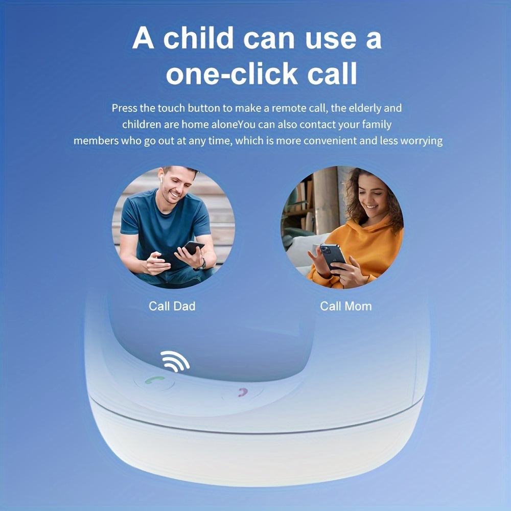 Indoor Outdoor Security Camera with 1080p HD Night Vision Two-Way Audio Wi-Fi Remote Monitoring