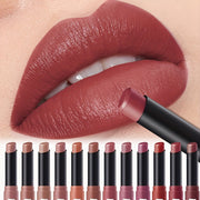 Women's Waterproof Matte Lipstick Set 12 Shades Long Lasting All-Day