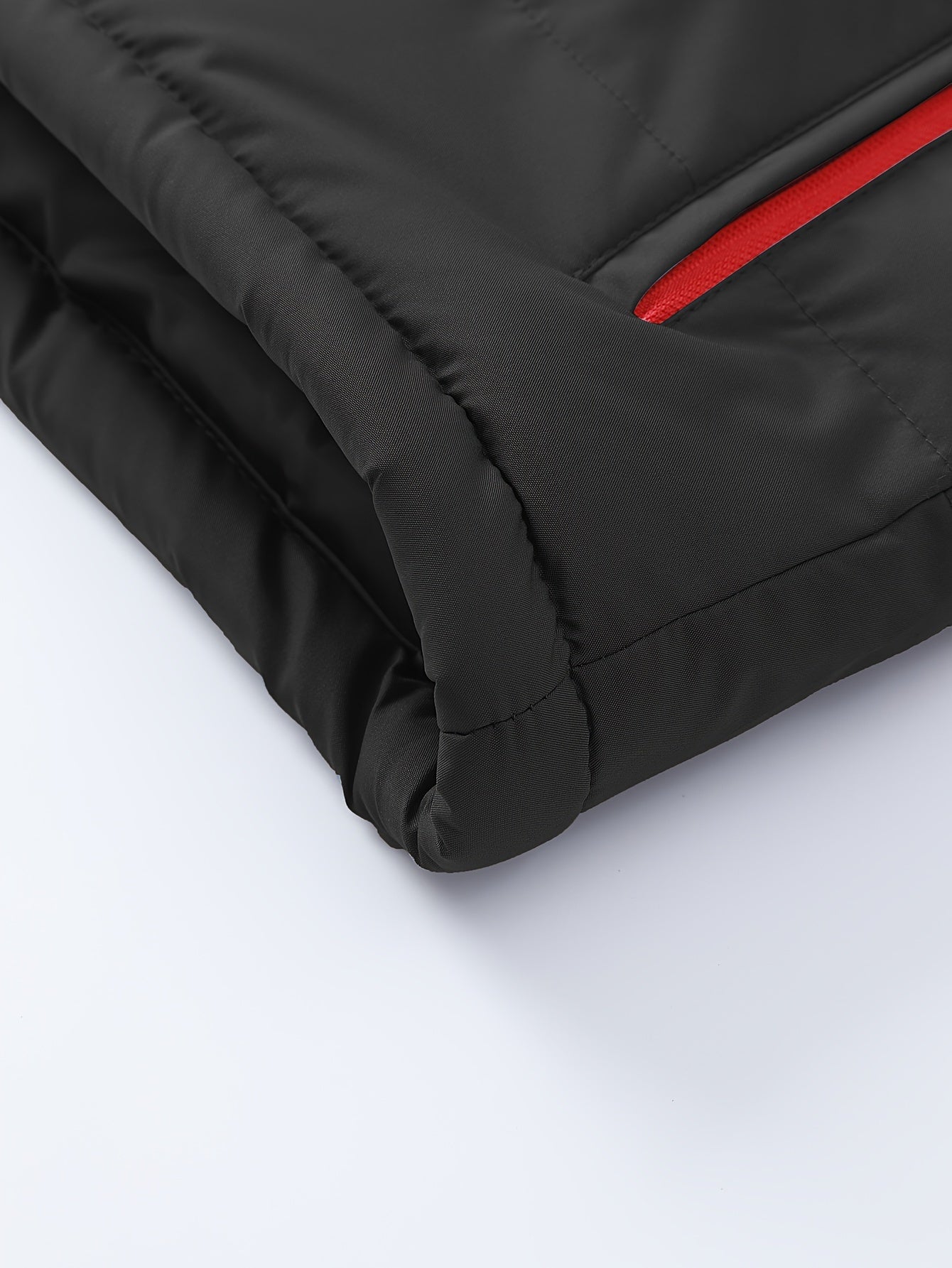 Erkaklar uchun tasodifiy kapüşonli puff vest, cho'ntaklari bilan, kuz/qish ochiq havoda kiyish uchun mukammal.