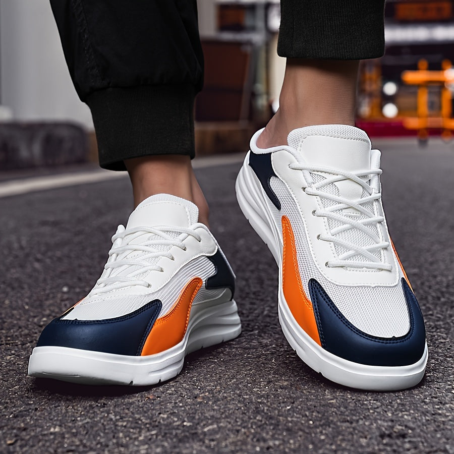 Men's Slip-On Platform Skate Shoes Casual Low Top Outdoor Spring Summer