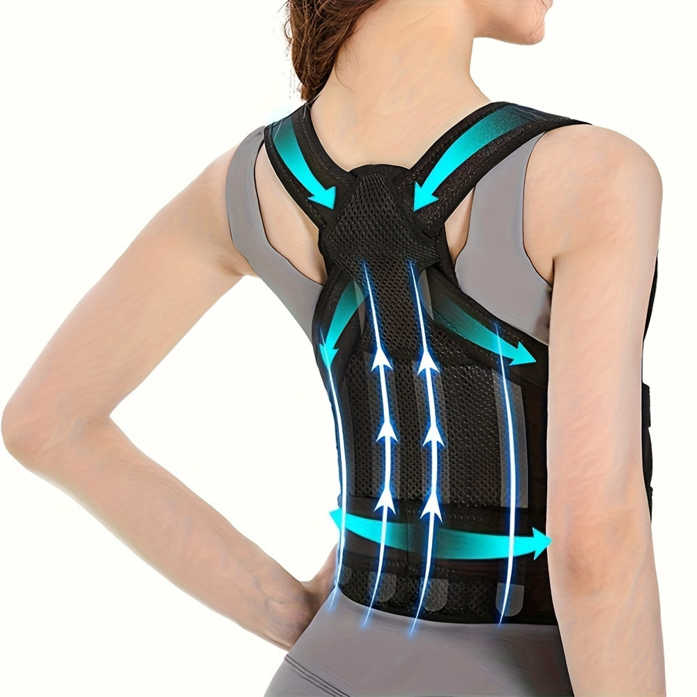 Nafas oladigan sozlanadigan orqa qo‘llab-quvvatlash kamari erkaklar va ayollar uchun lomber holatni to‘g‘rilovchi